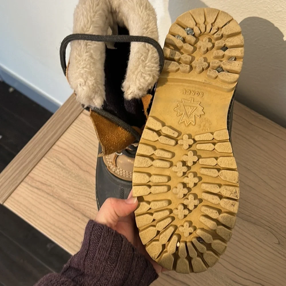 VTG Sorel Made in Canada snow boots Buffalo Kaufman